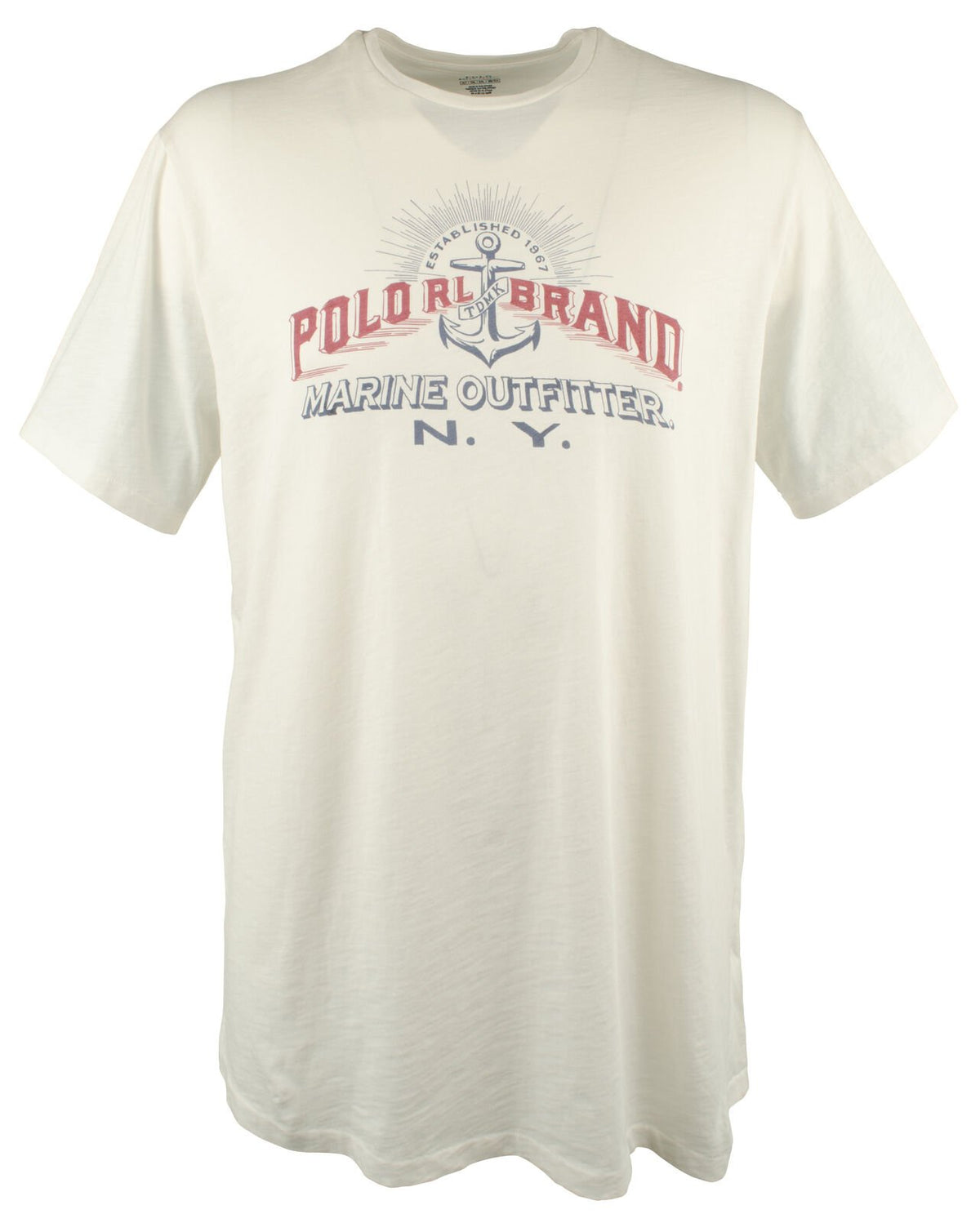 Polo Ralph Lauren Men's Big & Tall Marine Outfitter N.Y. Jersey T Shirt W XLT