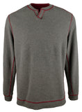 Sudadera reversible Tommy Bahama Flipshore Abaco para hombre, color negro cereza jaspeado 3XB
