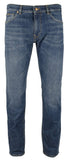 Hugo Boss Men's Maine Regular Fit Stretch Jeans-MB-30WX32L Medium Blue
