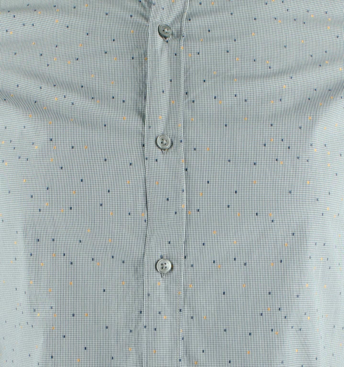 Hugo Boss Men's Lukas Regular Fit Long Sleeve Shirt-OB-S Open Blue