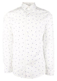 Michael Kors Men's Cotton Slim Fit Long Sleeve Shirt