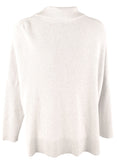 Tommy Bahama Women's Shimmer Bonita Half Zip Long Sleeved Poncho Top PGH S/M