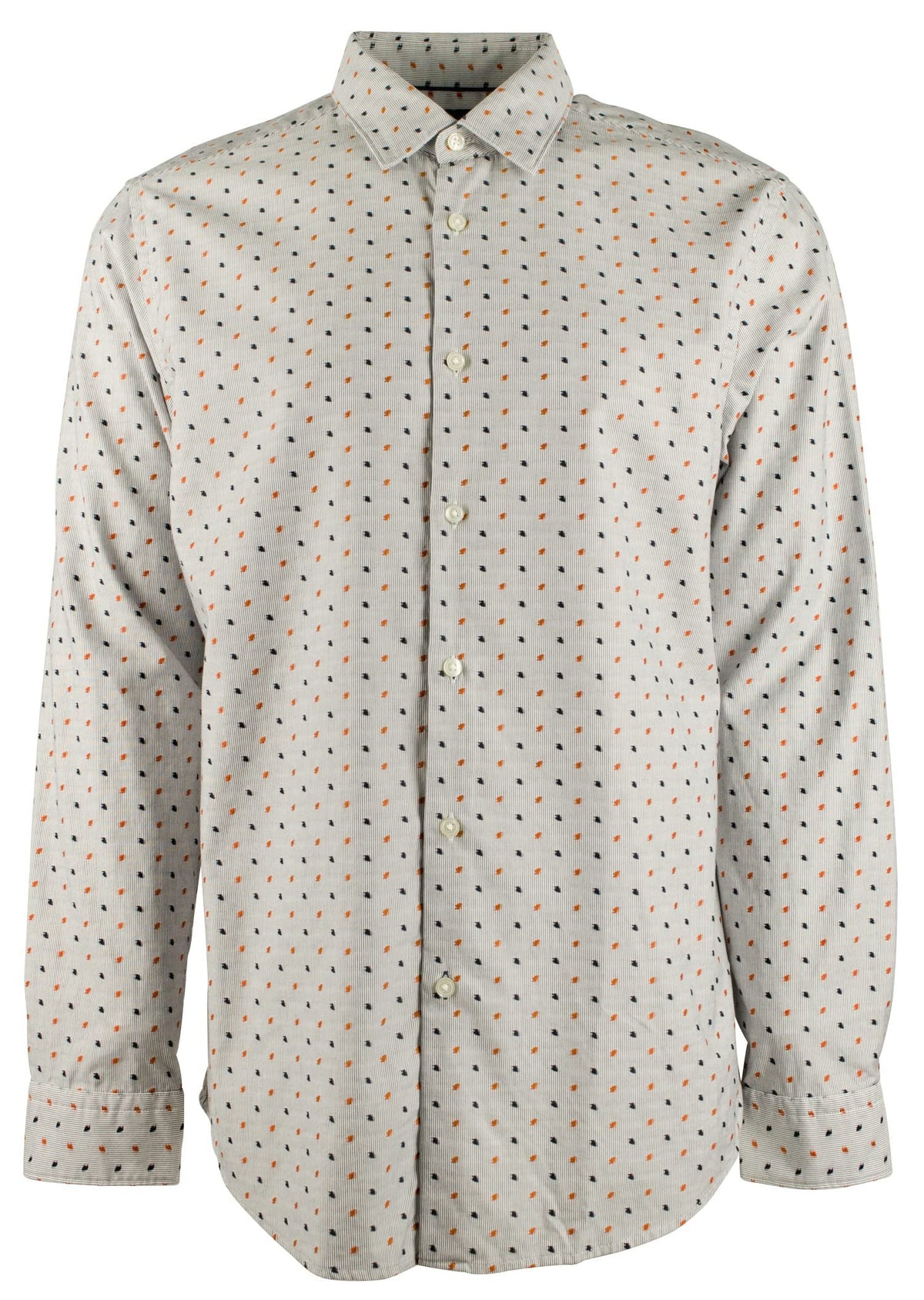 Hugo Boss Men's Lukas Regular Fit Long Sleeve Shirt-DB-X-Large Dark Blue