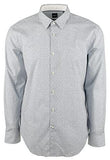 Hugo Boss Men's Ronni Slim Fit Stretch Long Sleeves Shirt BLU XX Large