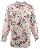 Lauren Ralph Lauren Women's Plus Size Floral Cotton Sateen Top PM 1X