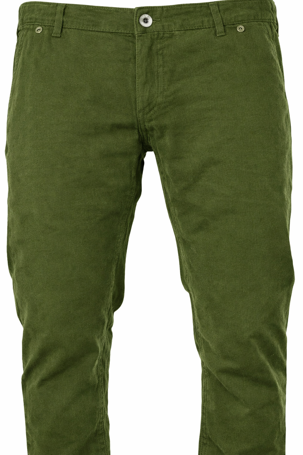 Tommy Hilfiger Men's Rebel Slim Fit Corduroy Pants 38x30 Green