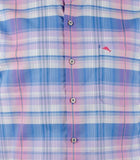 Men's Sarasota Stretch Prismatic Long Sleeve Button-Down Shirt Medium